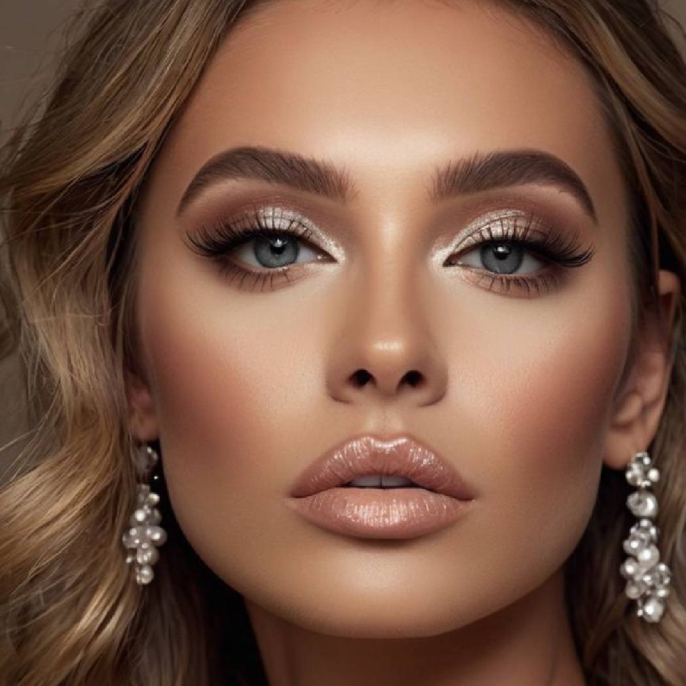 Braut-Make-Up Ergebnis